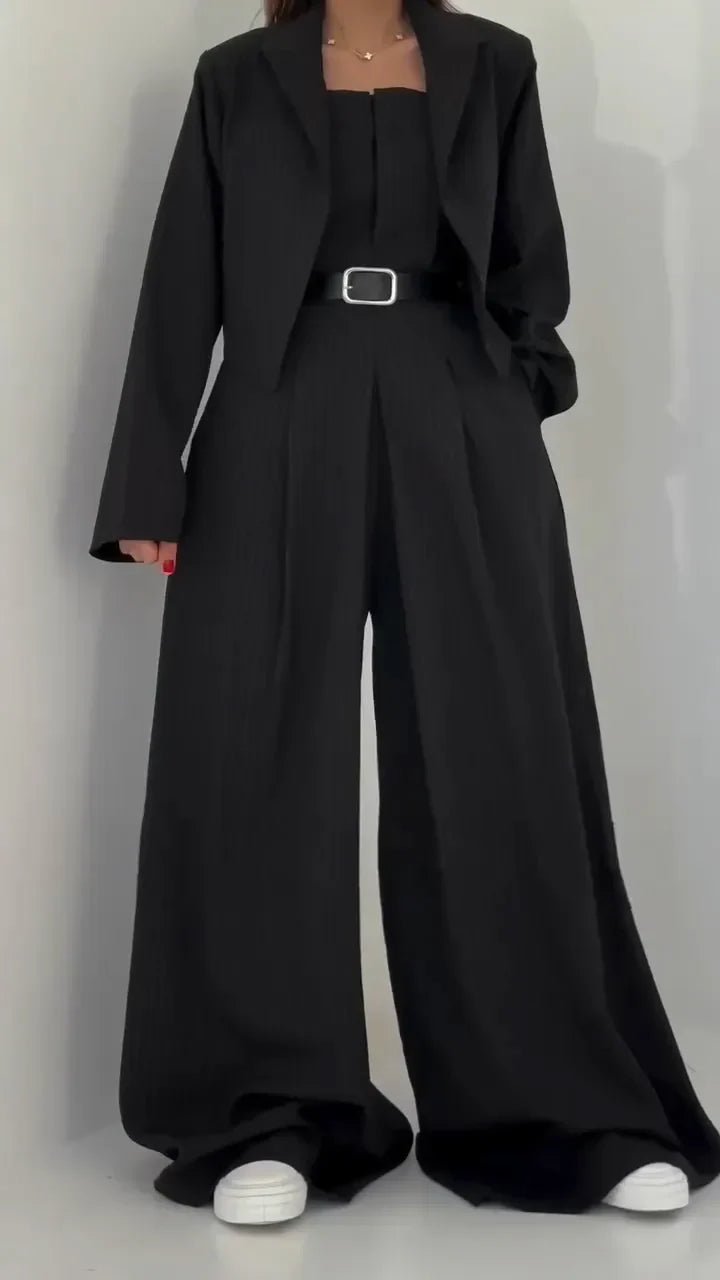 Eclat™ - Women's Ensemble Bustier + Jacket – Elegant & Trendy Style
