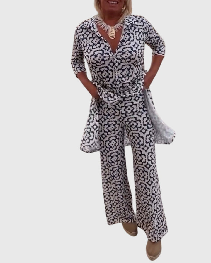 Victoria | Elegant Vintage Two-Piece Set