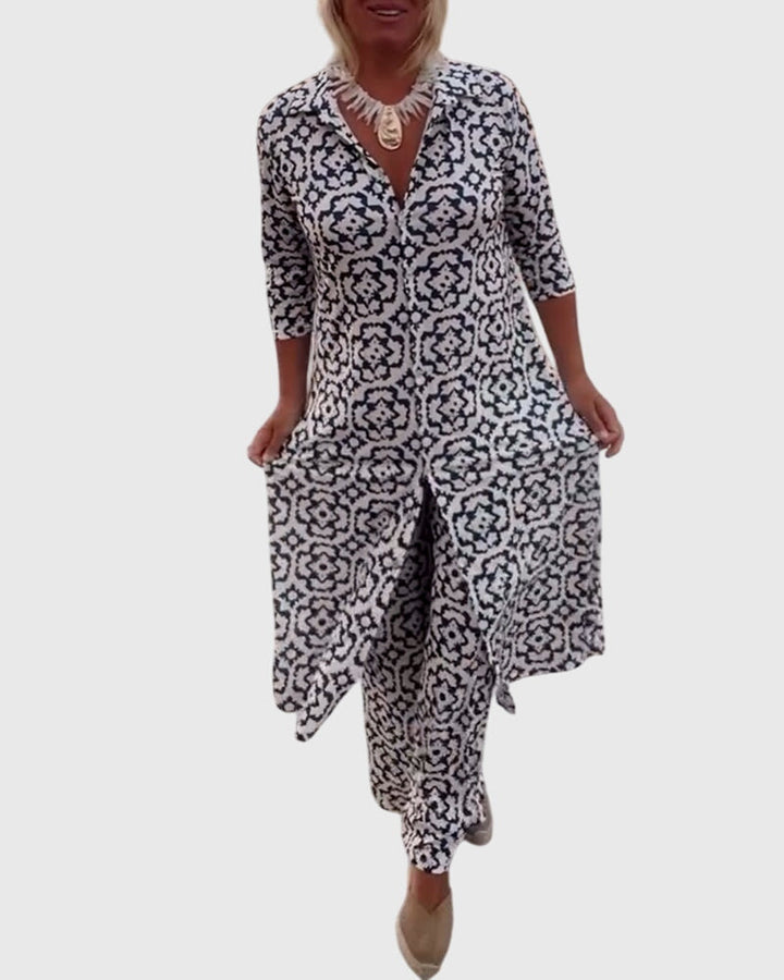 Victoria | Elegant Vintage Two-Piece Set