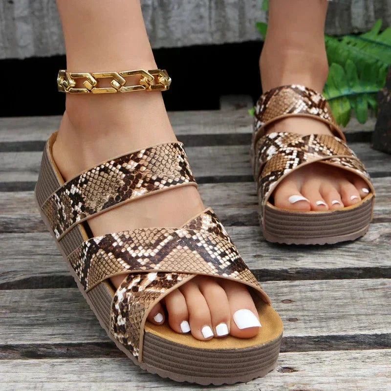 Amélie – Orthopaedic Leather Support Sandals
